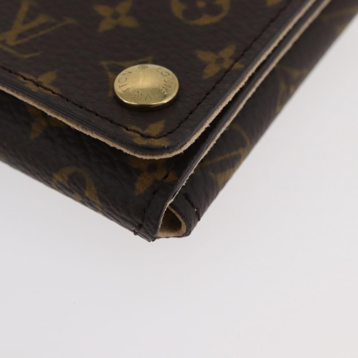 LOUIS VUITTON Monogram Jewelry case Jewelry Box LV Auth 176511