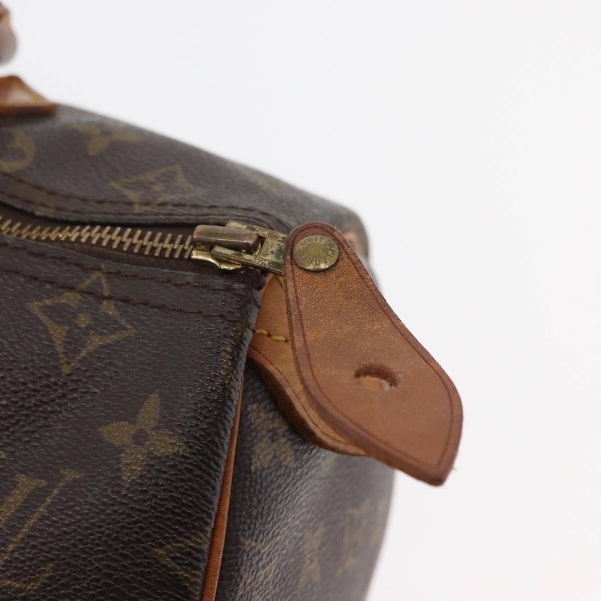 LOUIS VUITTON Monogram Speedy 30 Hand Bag M41526 LV Auth 176721