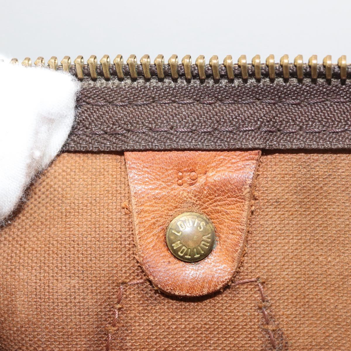 LOUIS VUITTON Monogram Speedy 30 Hand Bag M41526 LV Auth 176721