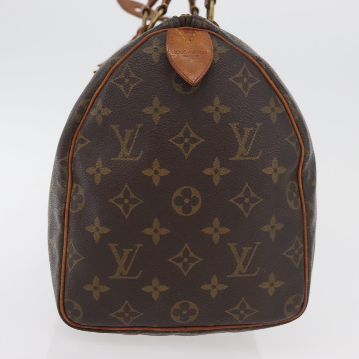 LOUIS VUITTON Monogram Speedy 30 Hand Bag M41526 LV Auth 176721