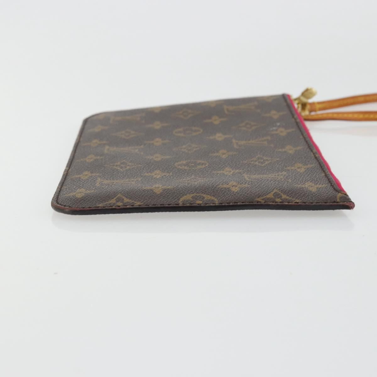 LOUIS VUITTON Monogram Neverfull MM Pouch Accessory Pouch LV Auth 176726