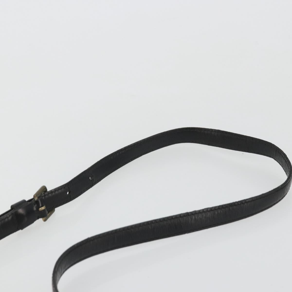 LOUIS VUITTON Epi Saint Cloud PM Shoulder Bag Black M52212 LV Auth 176728