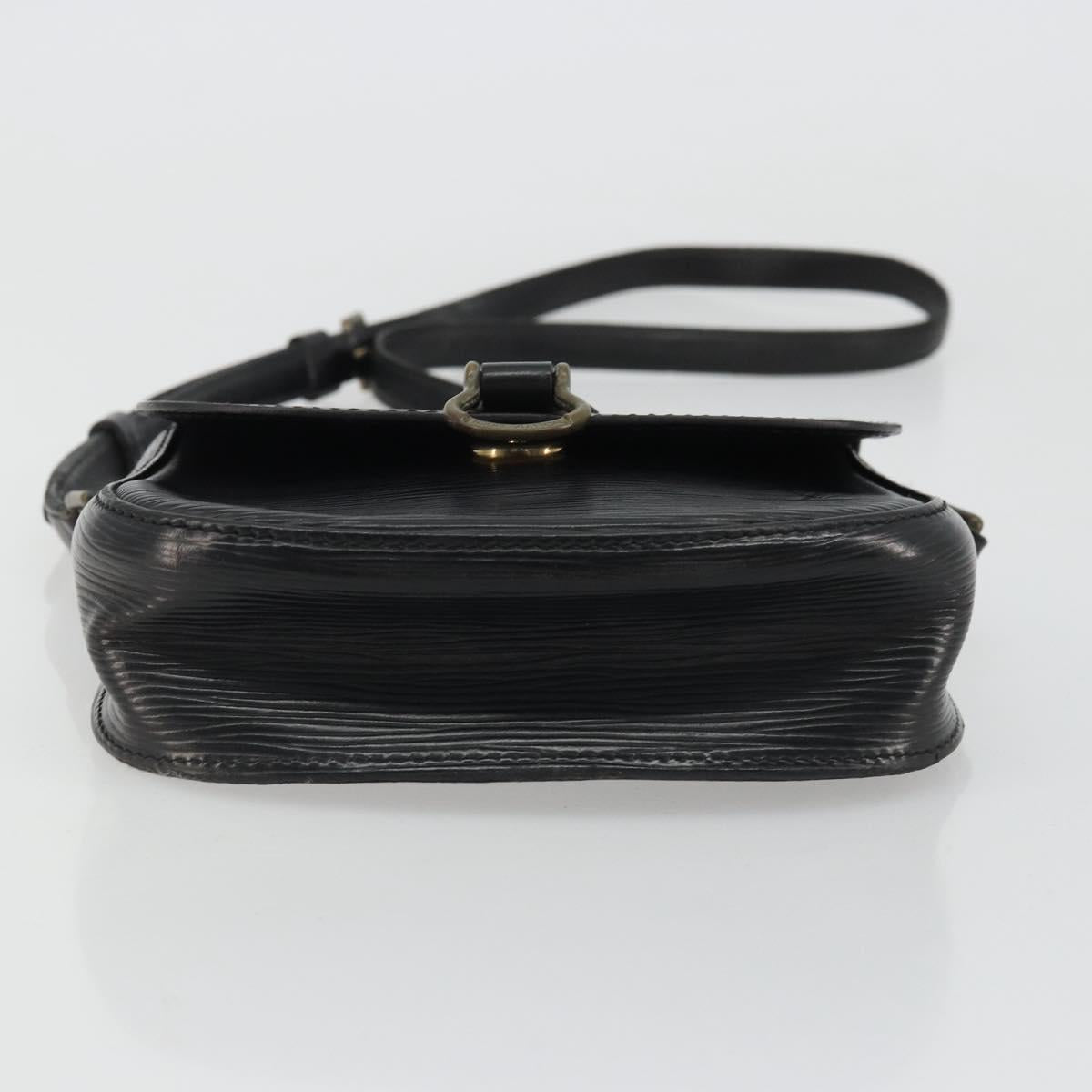 LOUIS VUITTON Epi Saint Cloud PM Shoulder Bag Black M52212 LV Auth 176728