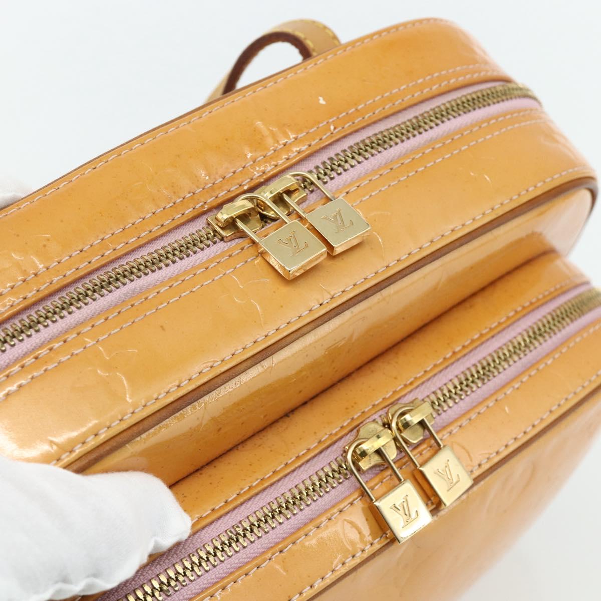 LOUIS VUITTON Vernis Marley Backpack Marshmallow Pink M91039 LV Auth 176733