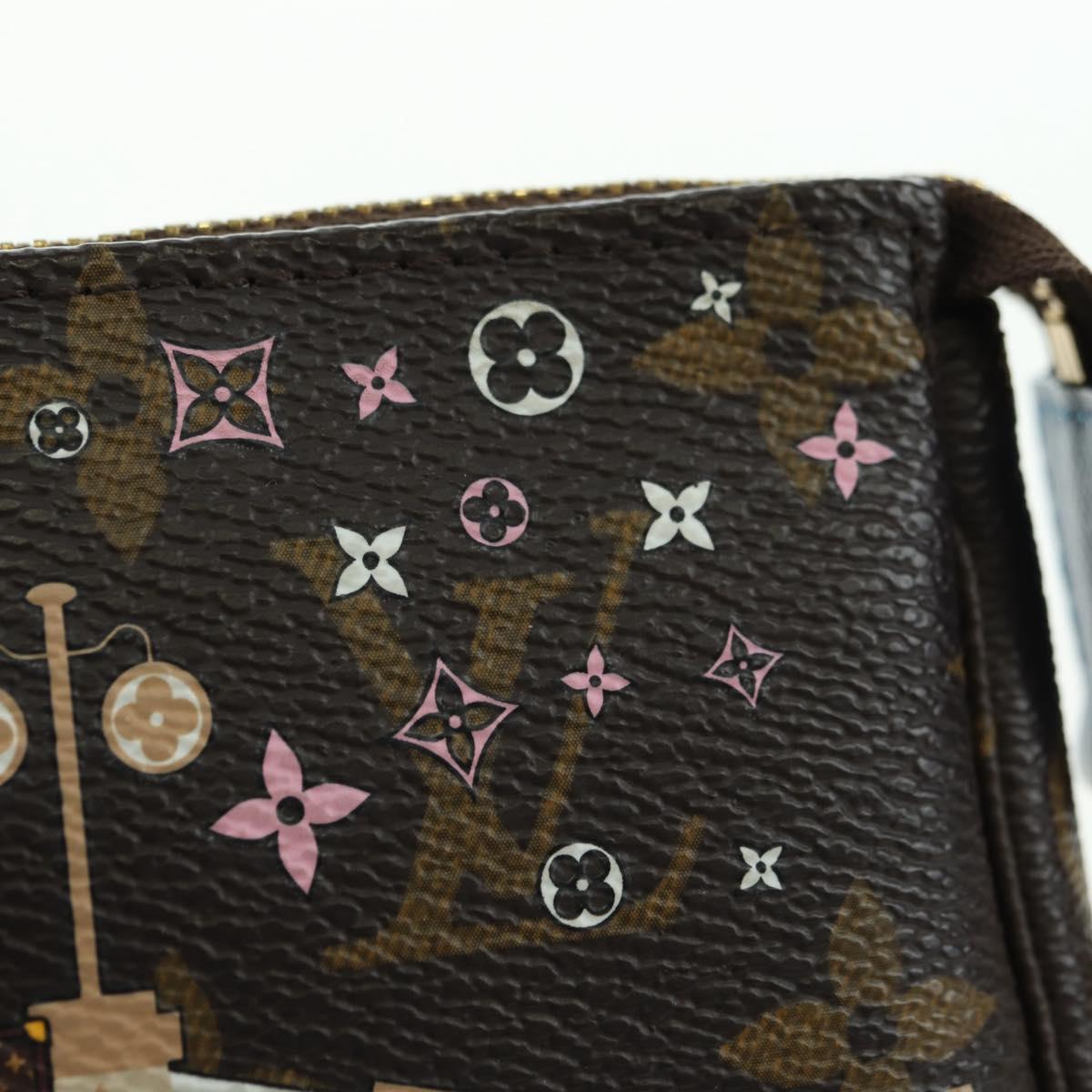 LOUIS VUITTON Vivienne Mini Pochette Accessoires Pouch M68489 LV Auth 176745SAM