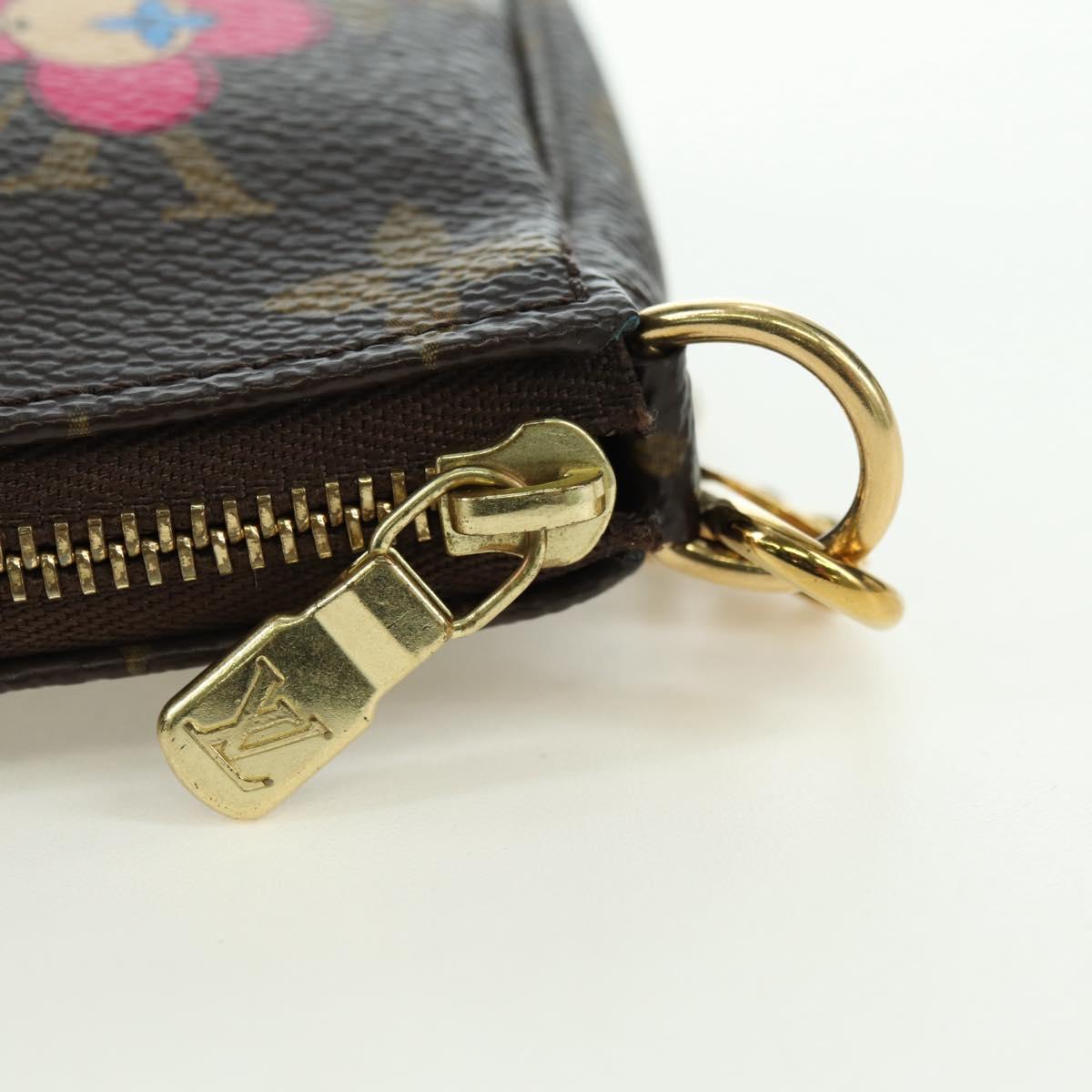 LOUIS VUITTON Vivienne Mini Pochette Accessoires Pouch M68489 LV Auth 176745SAM