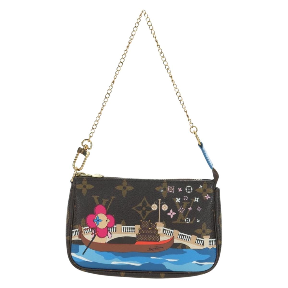 LOUIS VUITTON Vivienne Mini Pochette Accessoires Pouch M68489 LV Auth 176745SAM