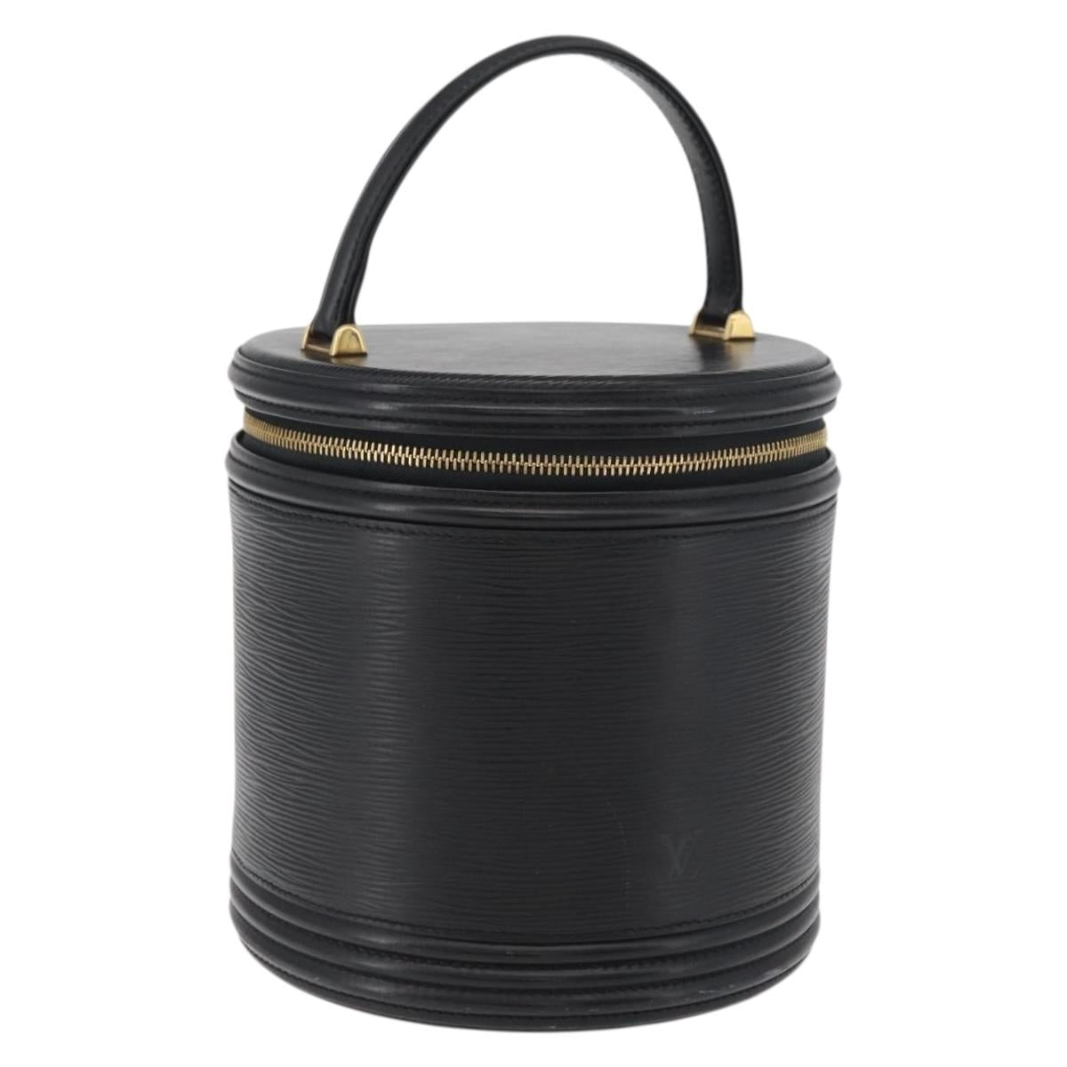LOUIS VUITTON Epi Cannes Hand Bag Black M48032 LV Auth 176758