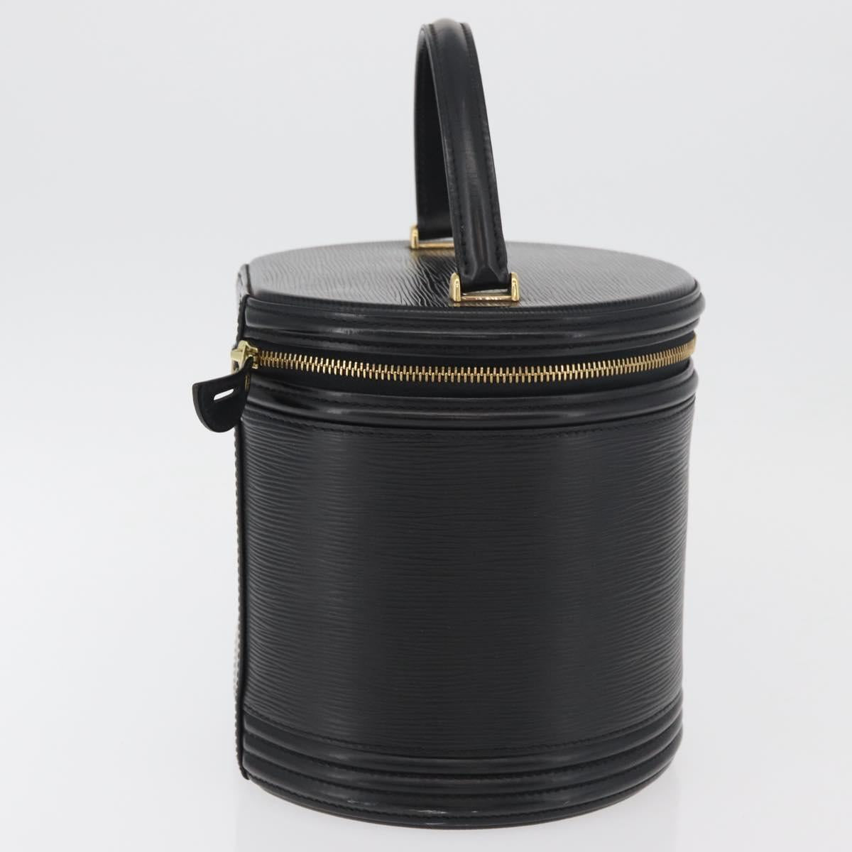 LOUIS VUITTON Epi Cannes Hand Bag Black M48032 LV Auth 176758