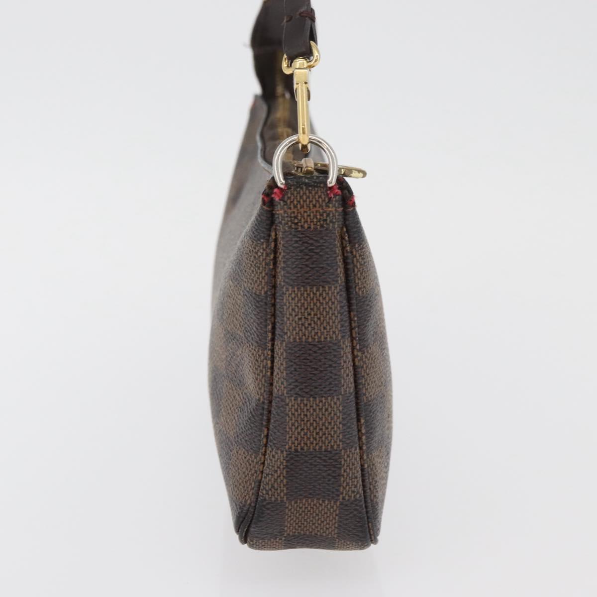 LOUIS VUITTON Damier Ebene Pochette Accessoires Pouch N41206 LV Auth 176761