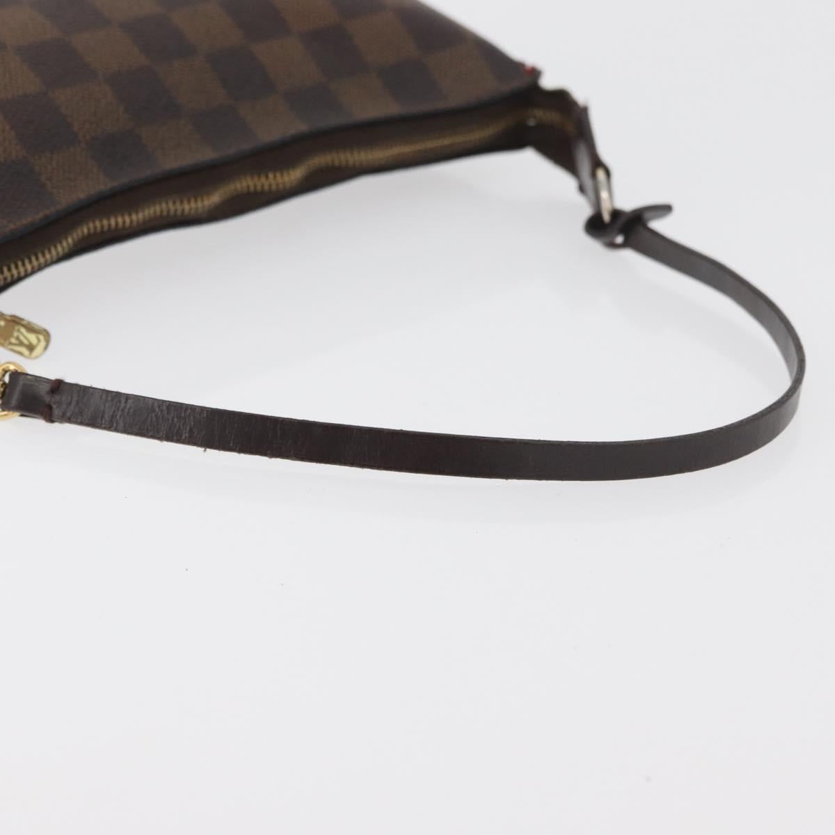 LOUIS VUITTON Damier Ebene Pochette Accessoires Pouch N41206 LV Auth 176761