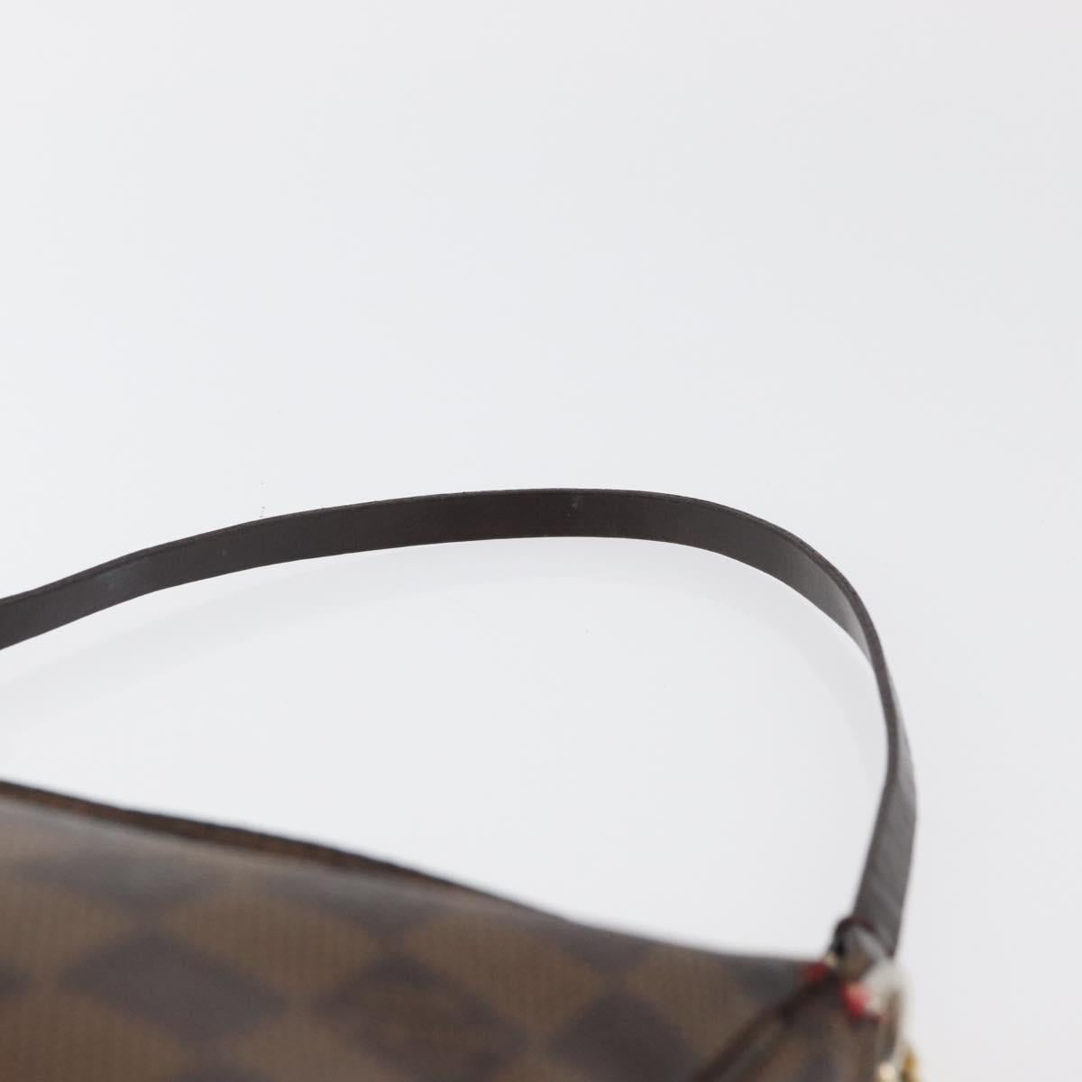 LOUIS VUITTON Damier Ebene Pochette Accessoires Pouch N41206 LV Auth 176761