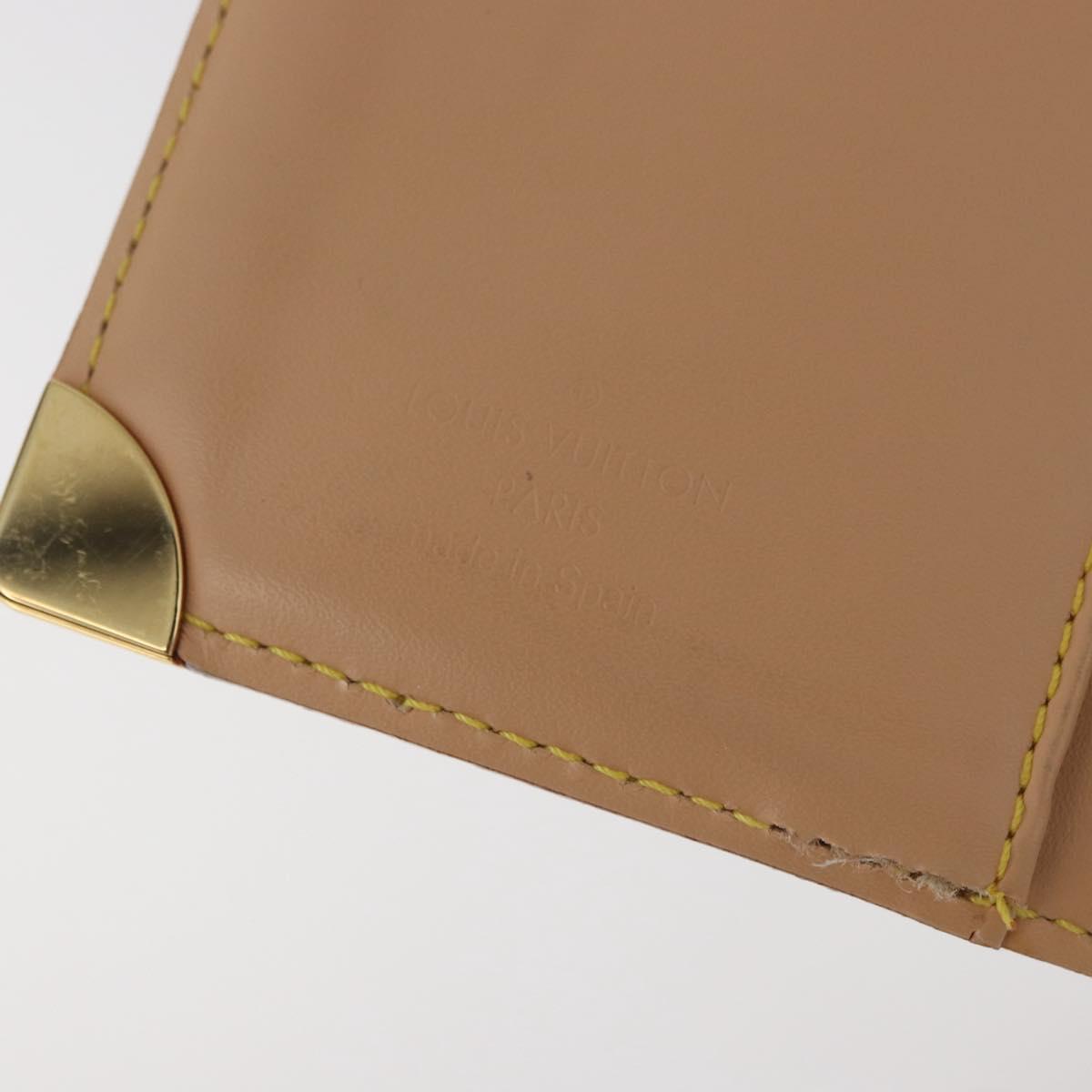 LOUIS VUITTON Monogram Multicolor Agenda PM Day Cover White R21074 Auth 176764