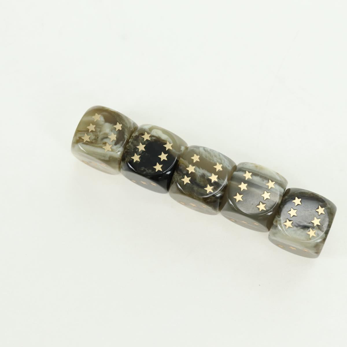 GUCCI GG Supreme Dice Case PVC Beige 662292 Auth 176770M