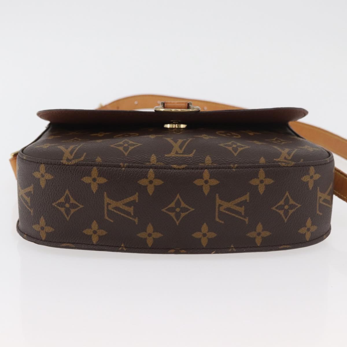 LOUIS VUITTON Monogram Saint Cloud GM Shoulder Bag M51242 LV Auth 176784