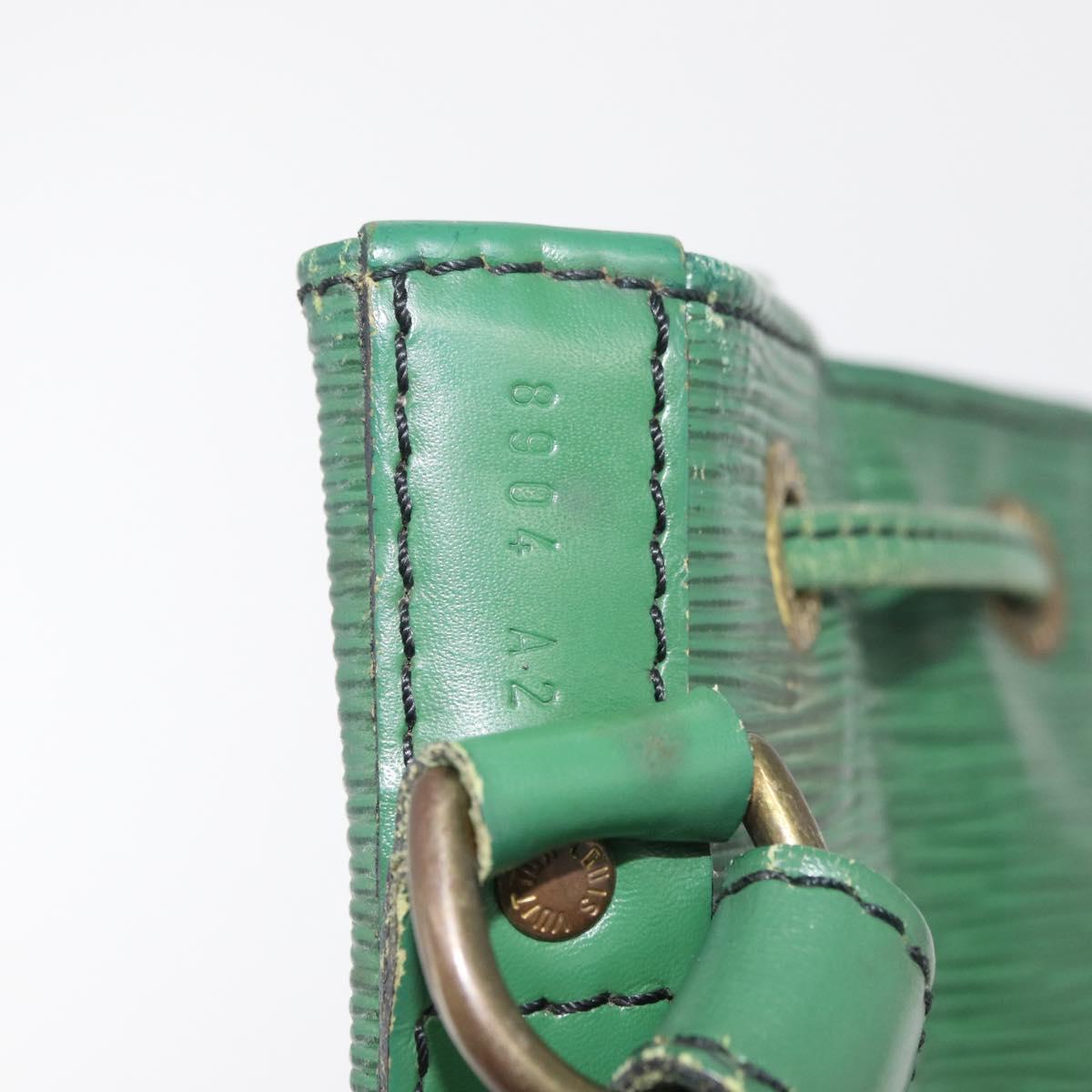 LOUIS VUITTON Epi Noe Shoulder Bag Green M44004 LV Auth 176788