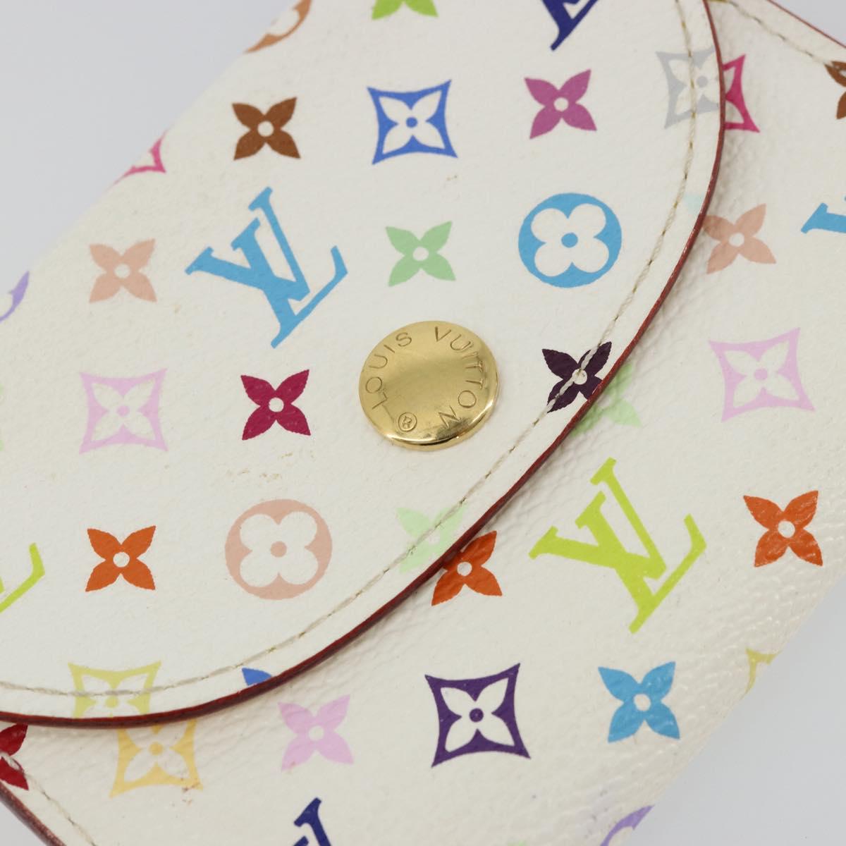 LOUIS VUITTON Multicolor Anvelop Cult De Vuitto Card Case M66557 LV Auth 176792V