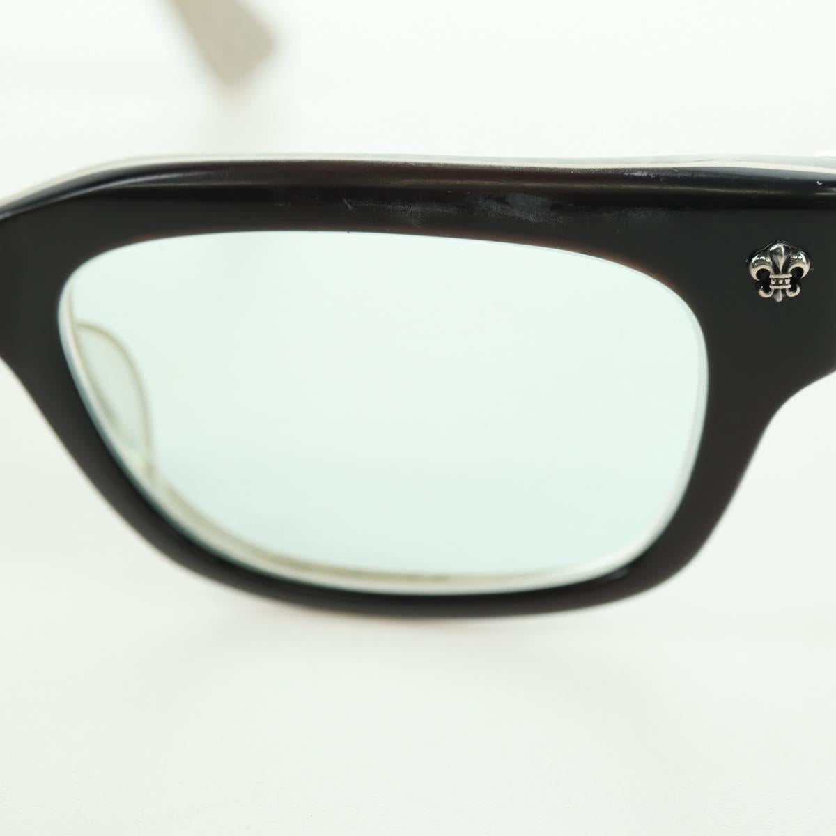 Chrome Hearts BS Flare BANGADANG II Sunglasses plastic Black Auth 176795SM