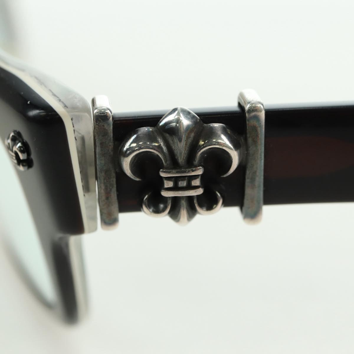 Chrome Hearts BS Flare BANGADANG II Sunglasses plastic Black Auth 176795SM