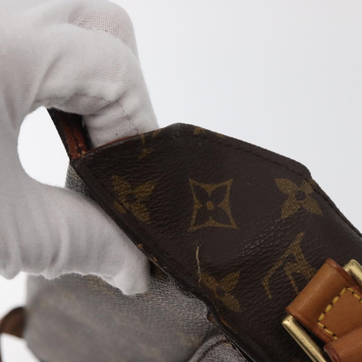 LOUIS VUITTON Monogram Saint Cloud GM Shoulder Bag M51242 LV Auth 176798
