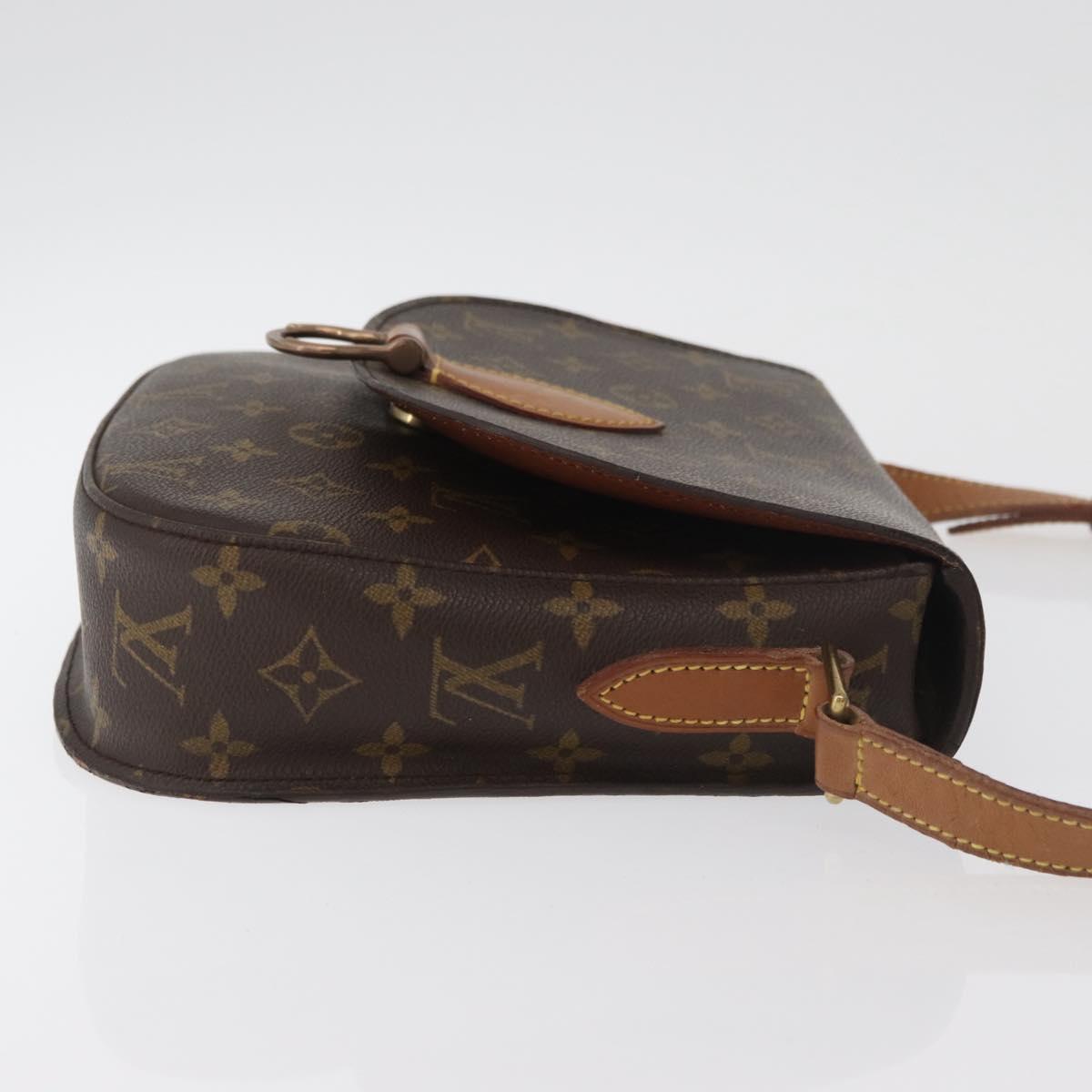 LOUIS VUITTON Monogram Saint Cloud GM Shoulder Bag M51242 LV Auth 176798