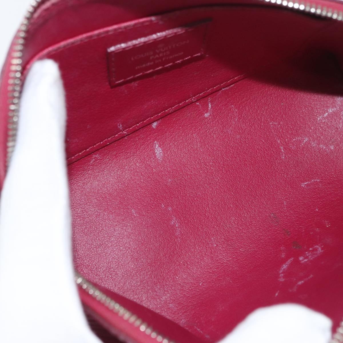 LOUIS VUITTON Epi Pochette Cosmetic PM Cosmetic Pouch Fuchsia M41114 Auth 176801