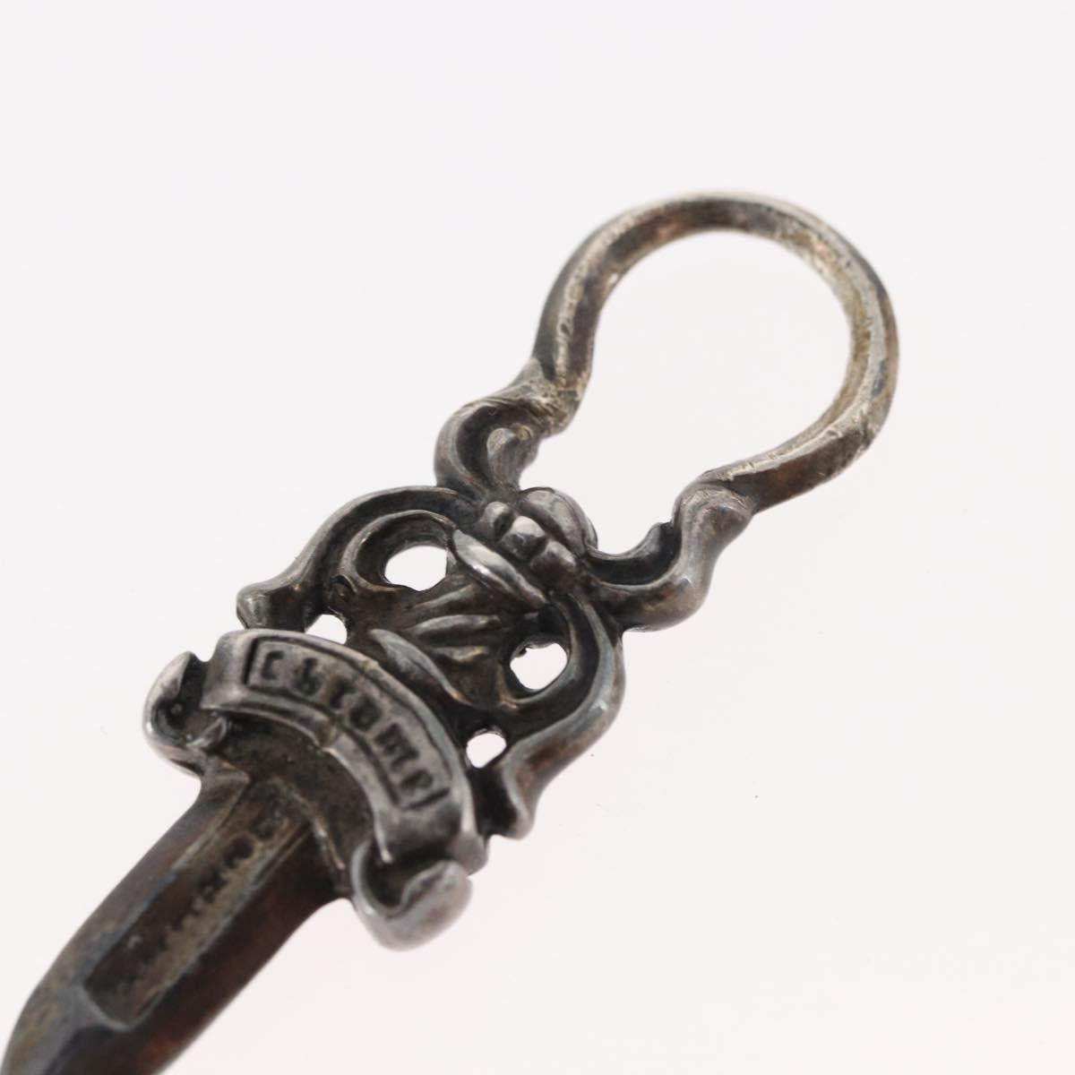 Chrome Hearts Dagger Charm Pendant Top Ag925 Silver Auth 176814SM