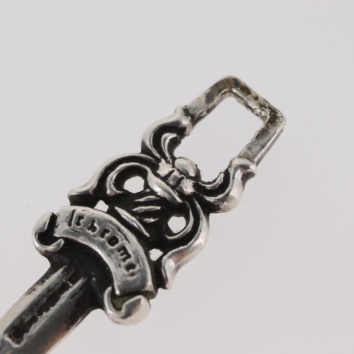 Chrome Hearts Dagger Charm Pendant top Ag925 Silver Auth 176815SM