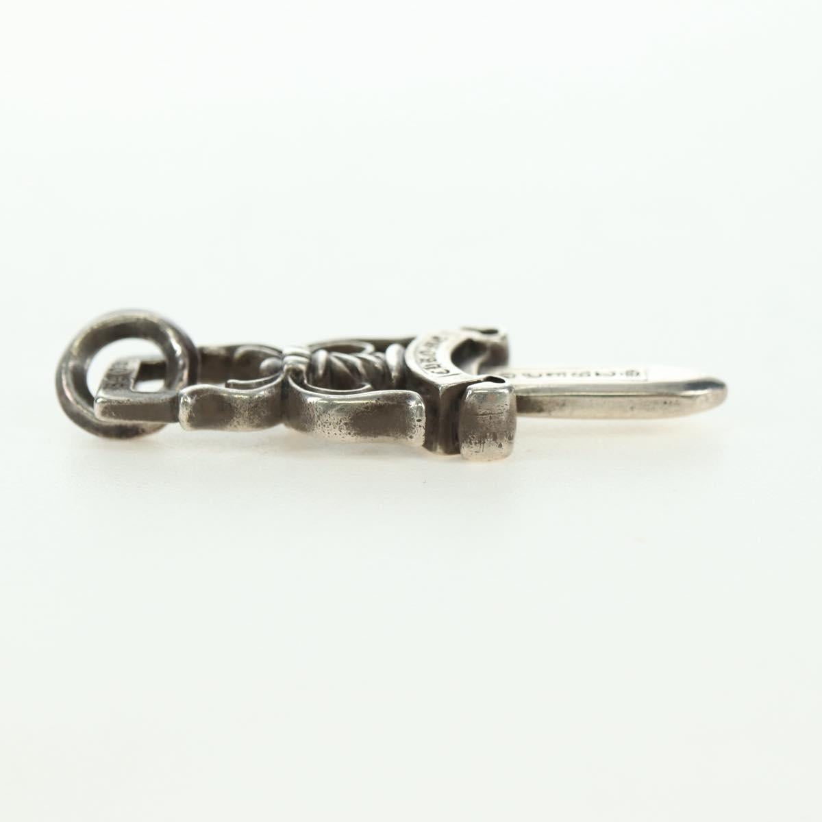 Chrome Hearts Dagger Charm Pendant Top Ag925 Silver Auth 176816SM