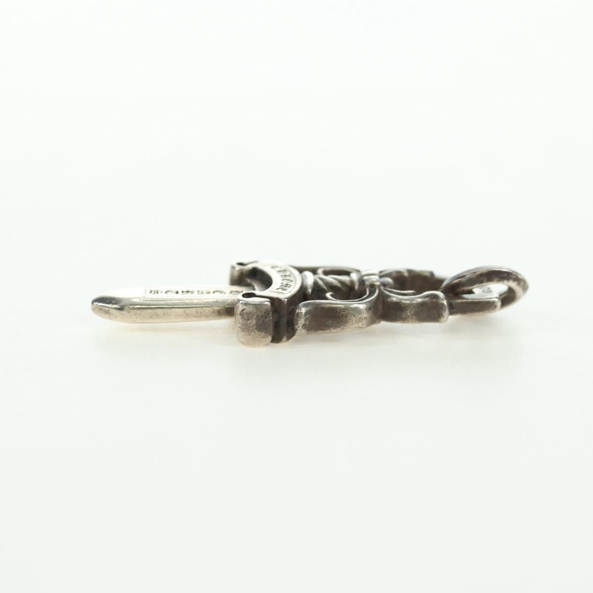 Chrome Hearts Dagger Charm Pendant Top Ag925 Silver Auth 176816SM