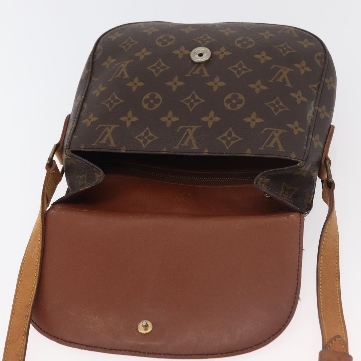 LOUIS VUITTON Monogram Saint Cloud GM Shoulder Bag M51242 LV Auth 176835