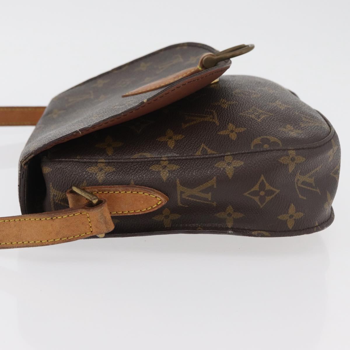 LOUIS VUITTON Monogram Saint Cloud GM Shoulder Bag M51242 LV Auth 176835
