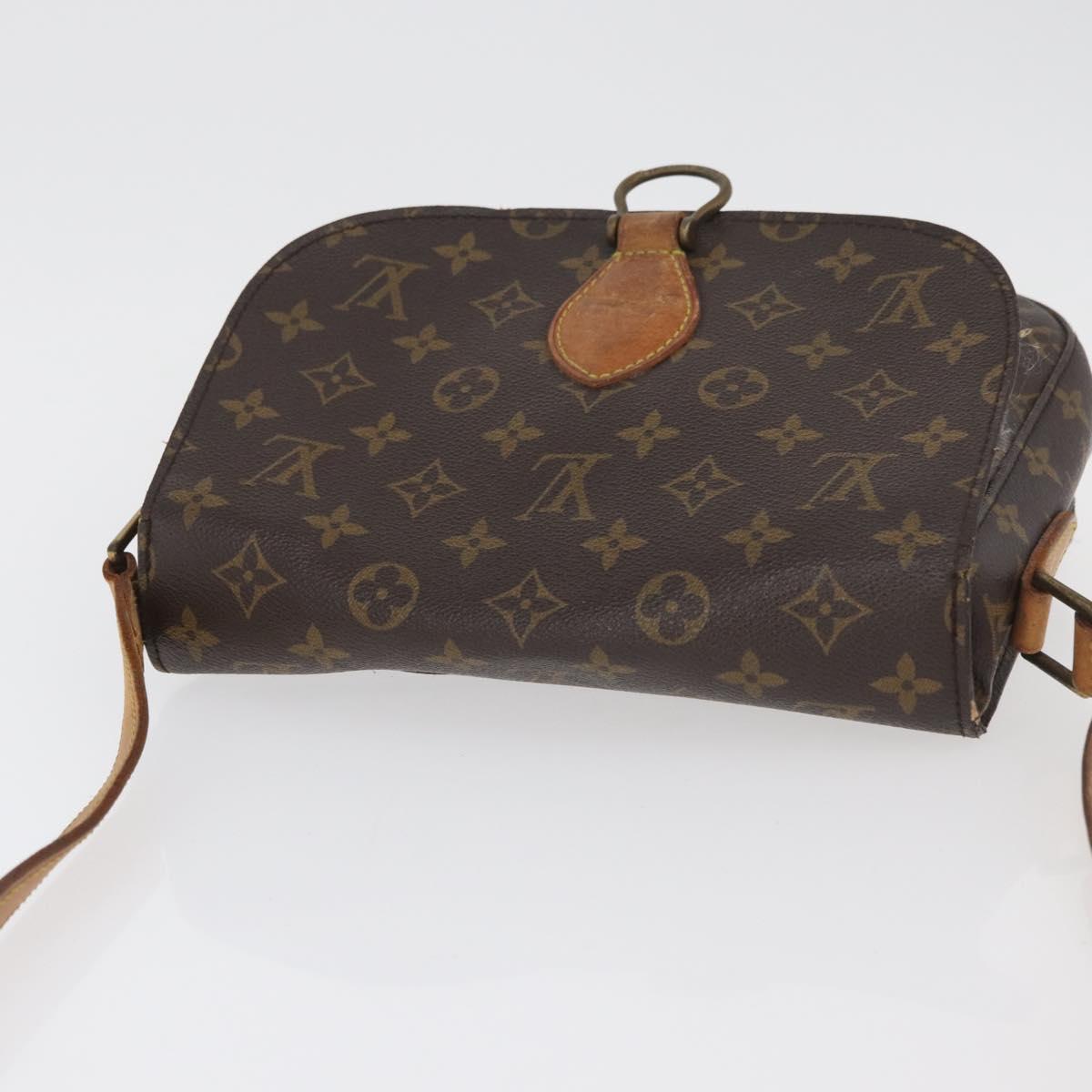 LOUIS VUITTON Monogram Saint Cloud GM Shoulder Bag M51242 LV Auth 176835