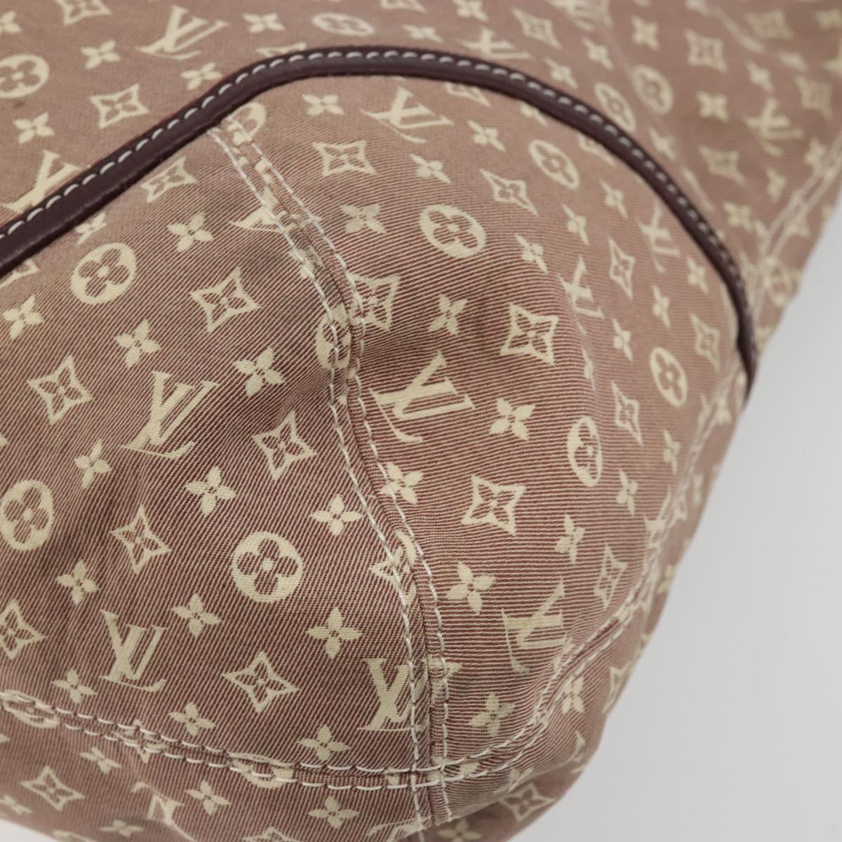 LOUIS VUITTON Monogram Idylle Elegy Hand Bag 2way Red Sepia M56698 Auth 176844A