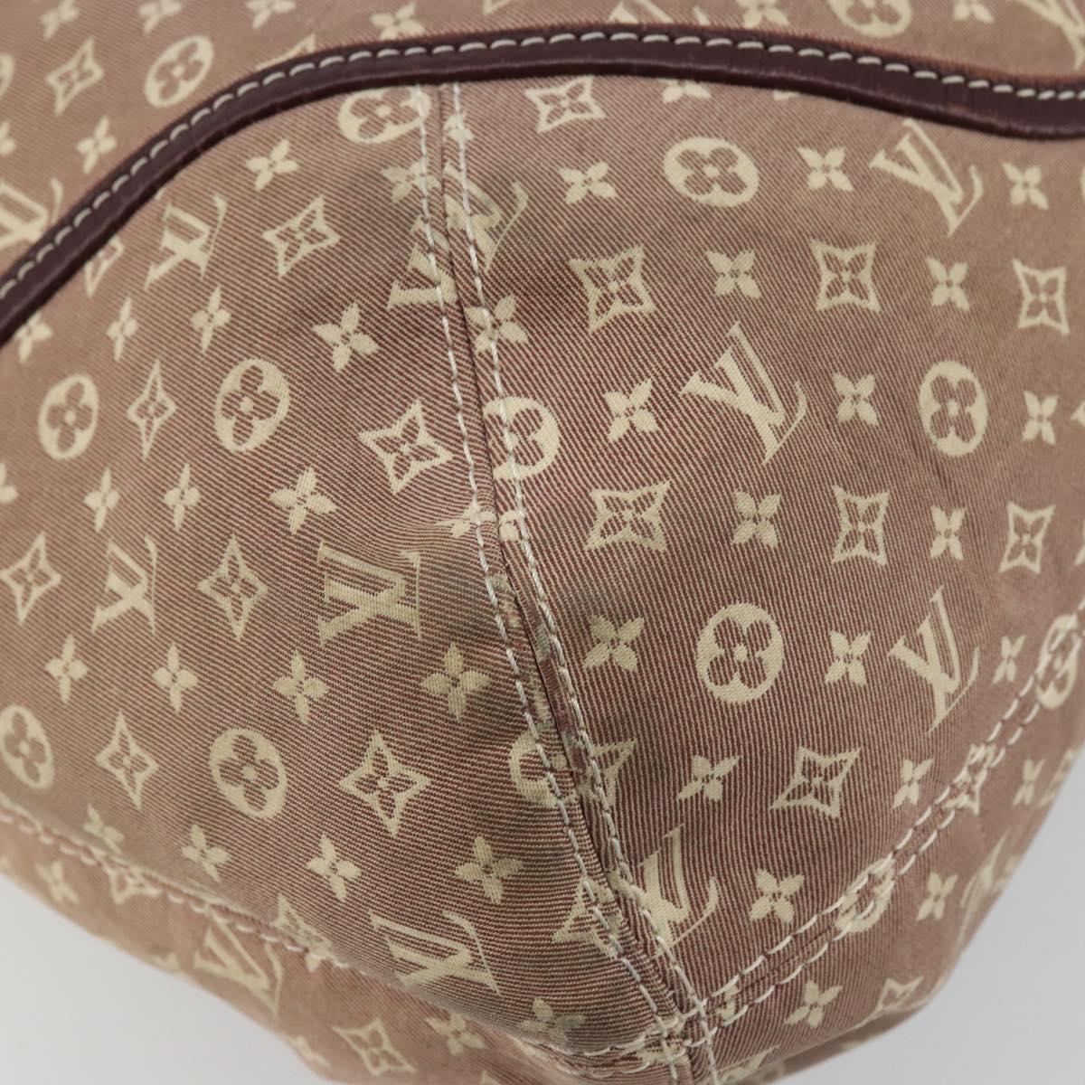 LOUIS VUITTON Monogram Idylle Elegy Hand Bag 2way Red Sepia M56698 Auth 176844A