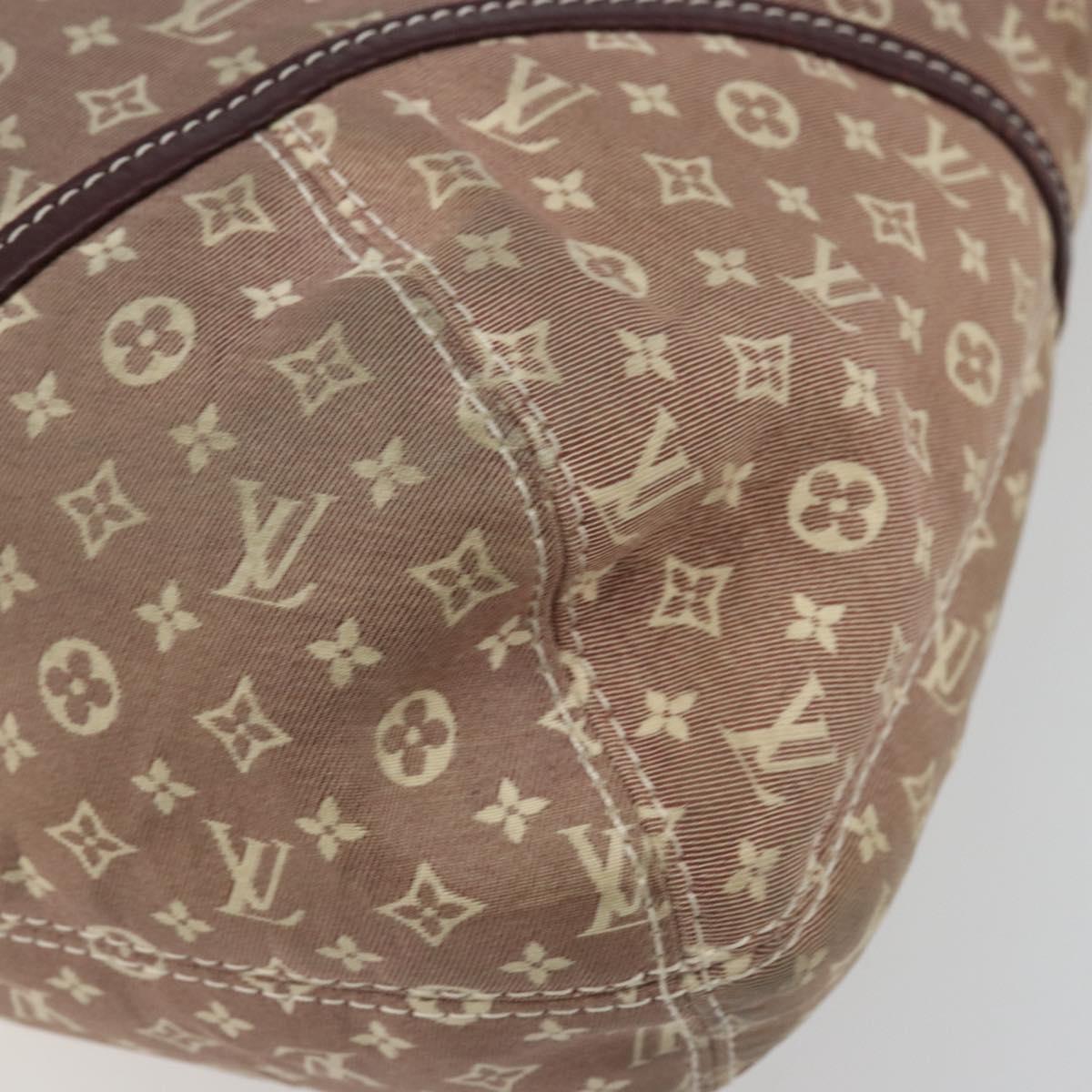 LOUIS VUITTON Monogram Idylle Elegy Hand Bag 2way Red Sepia M56698 Auth 176844A