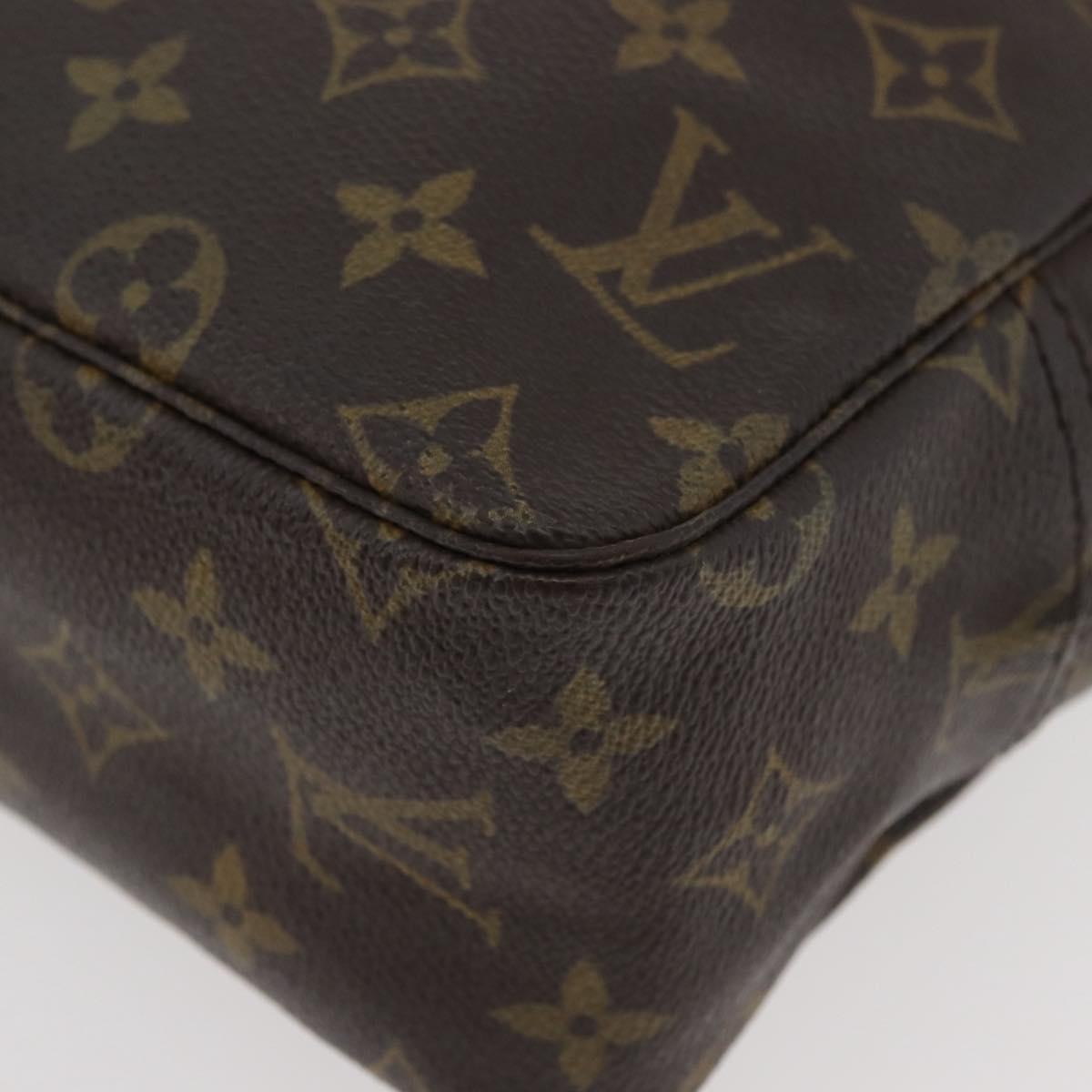 LOUIS VUITTON Monogram Trousse Toilette 28 Clutch Bag M47522 LV Auth 176859