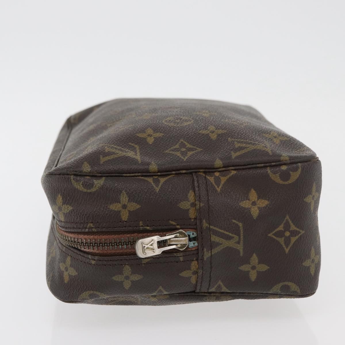 LOUIS VUITTON Monogram Trousse Toilette 28 Clutch Bag M47522 LV Auth 176859