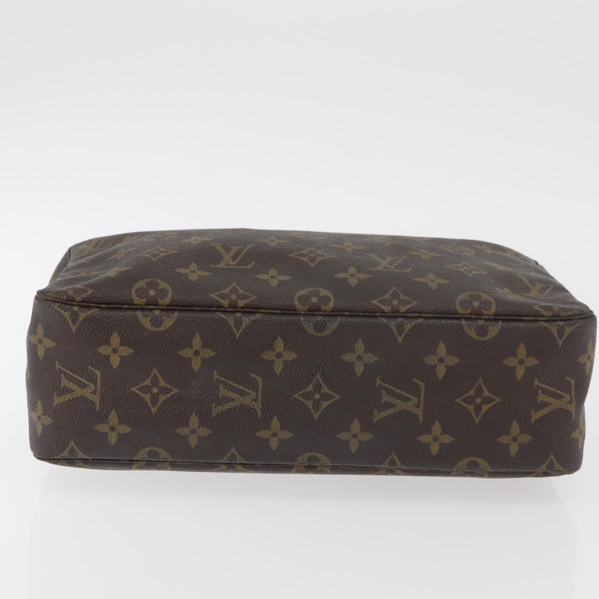 LOUIS VUITTON Monogram Trousse Toilette 28 Clutch Bag M47522 LV Auth 176859