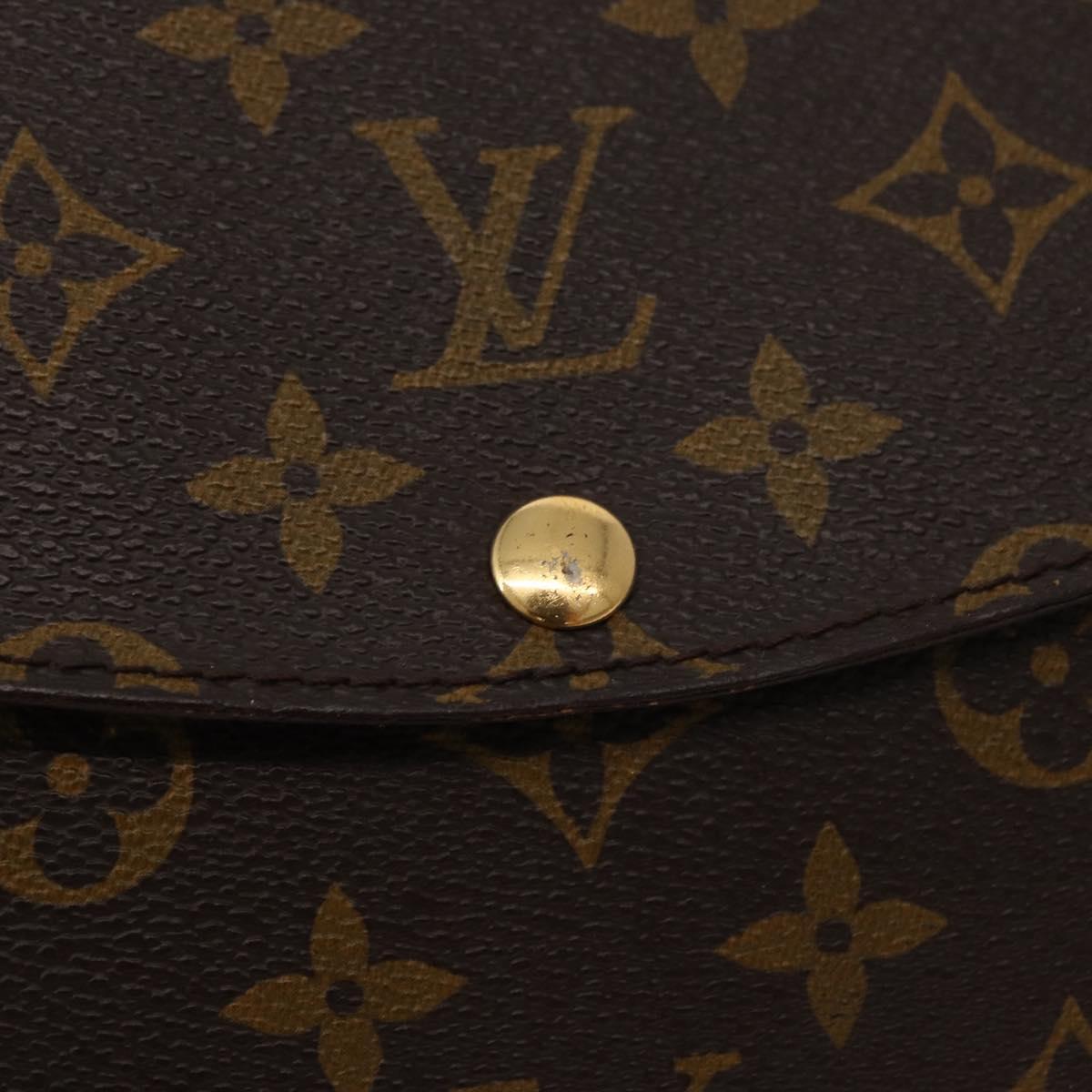 LOUIS VUITTON Monogram Double Rabat Shoulder Bag M51815 LV Auth 176861
