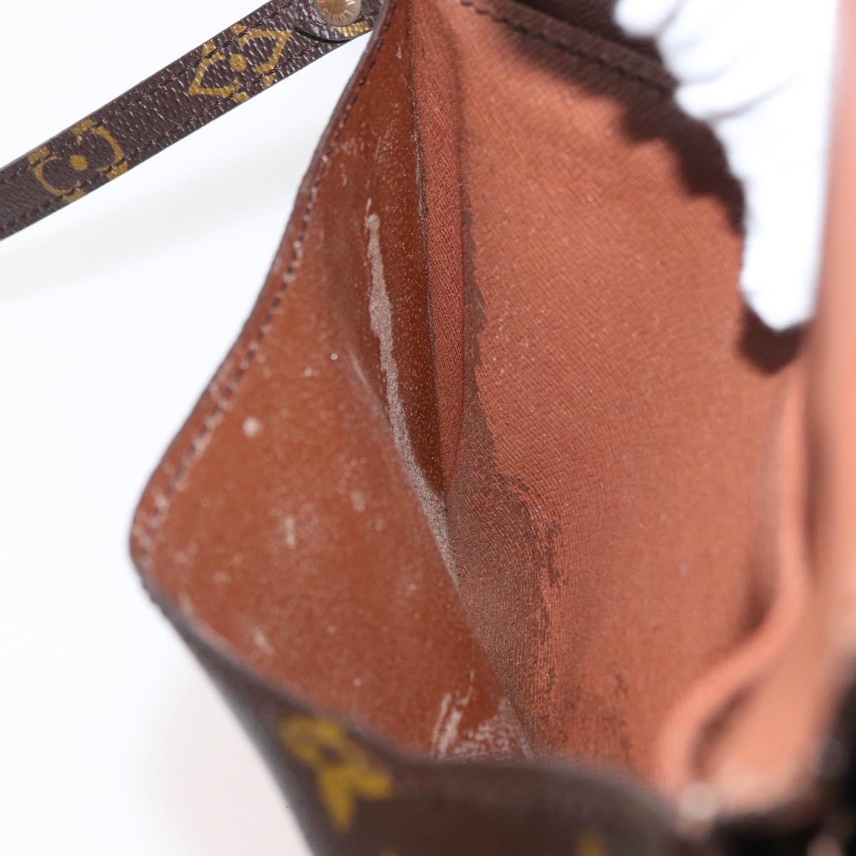 LOUIS VUITTON Monogram Double Rabat Shoulder Bag M51815 LV Auth 176861
