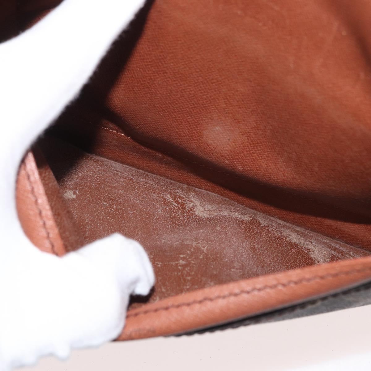 LOUIS VUITTON Monogram Double Rabat Shoulder Bag M51815 LV Auth 176861