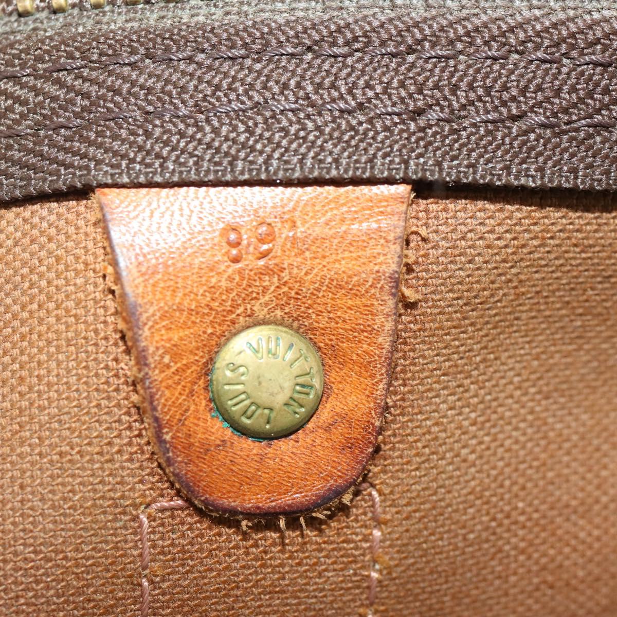 LOUIS VUITTON Monogram Keepall 50 Boston Bag M41426 LV Auth 176865
