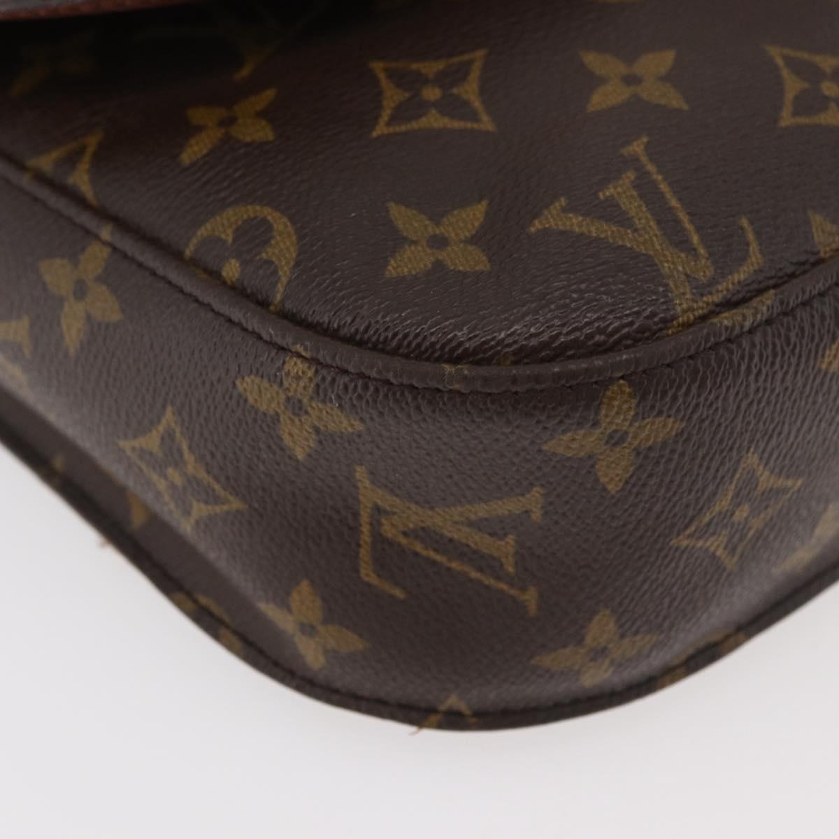 LOUIS VUITTON Monogram Saint Cloud GM Shoulder Bag M51242 LV Auth 176883