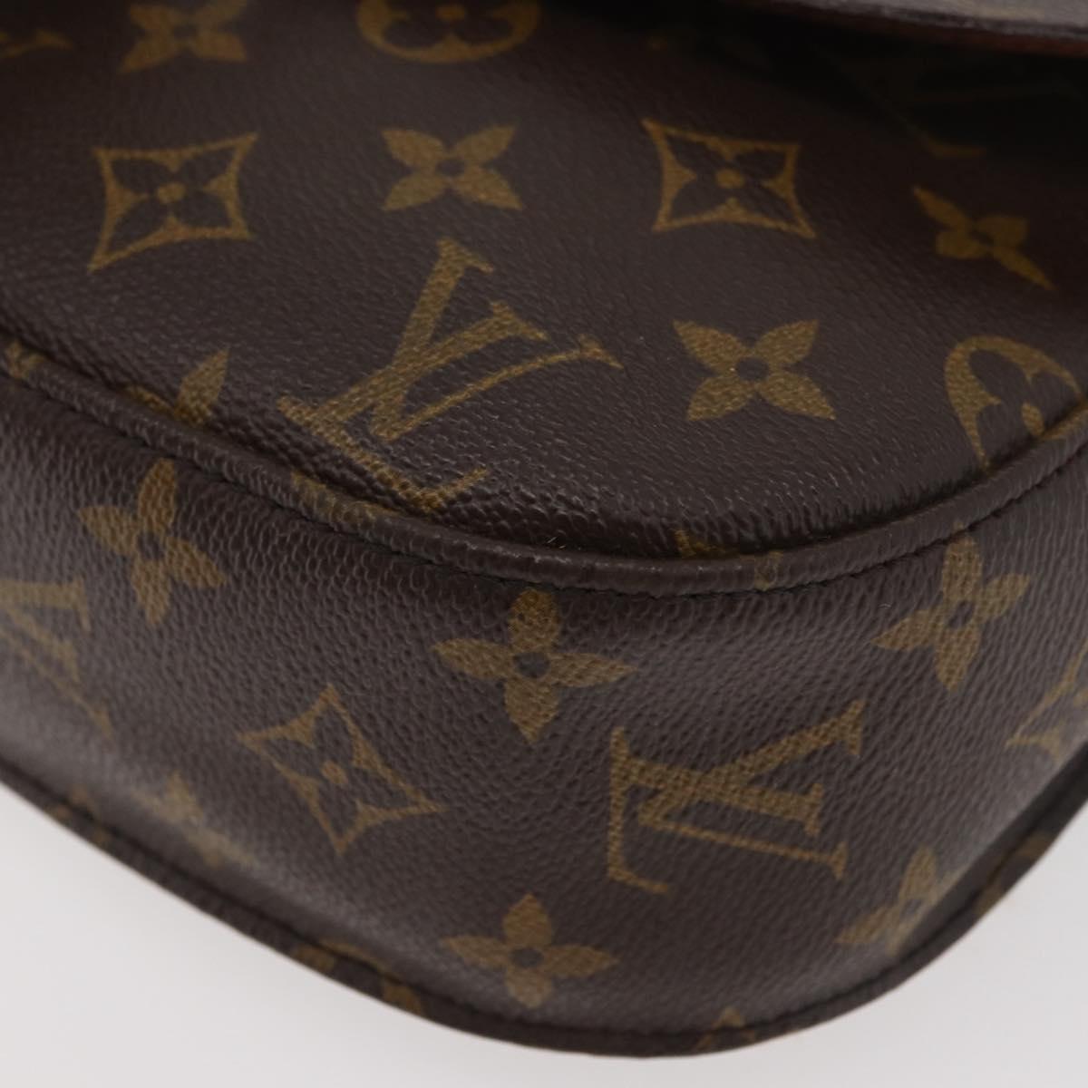 LOUIS VUITTON Monogram Saint Cloud GM Shoulder Bag M51242 LV Auth 176883