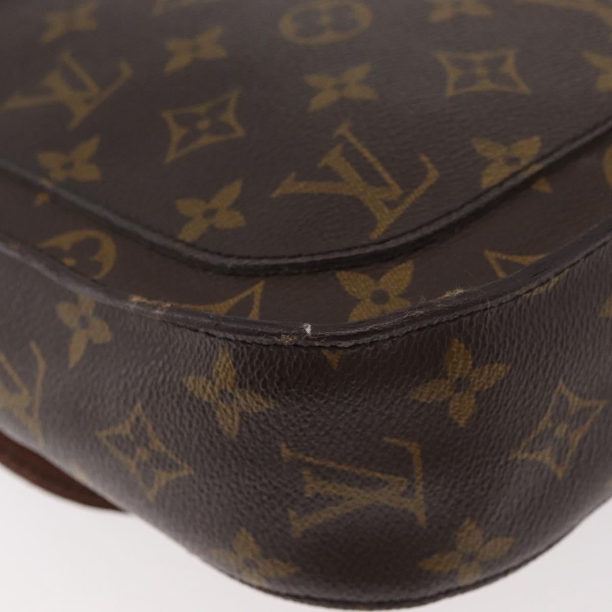 LOUIS VUITTON Monogram Saint Cloud GM Shoulder Bag M51242 LV Auth 176883