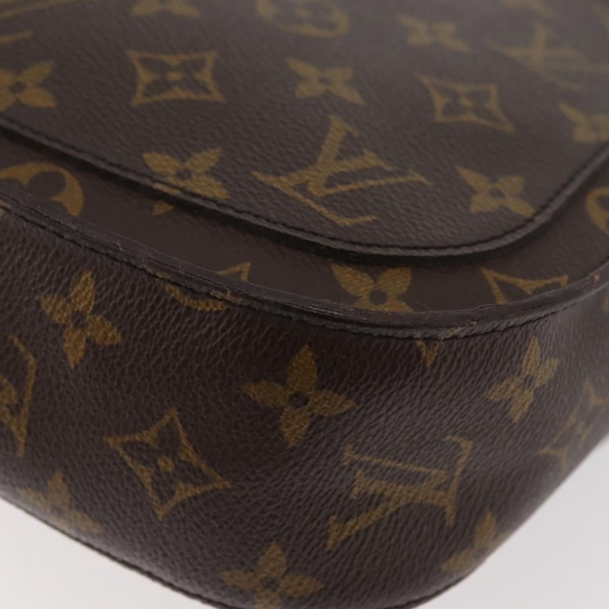 LOUIS VUITTON Monogram Saint Cloud GM Shoulder Bag M51242 LV Auth 176883