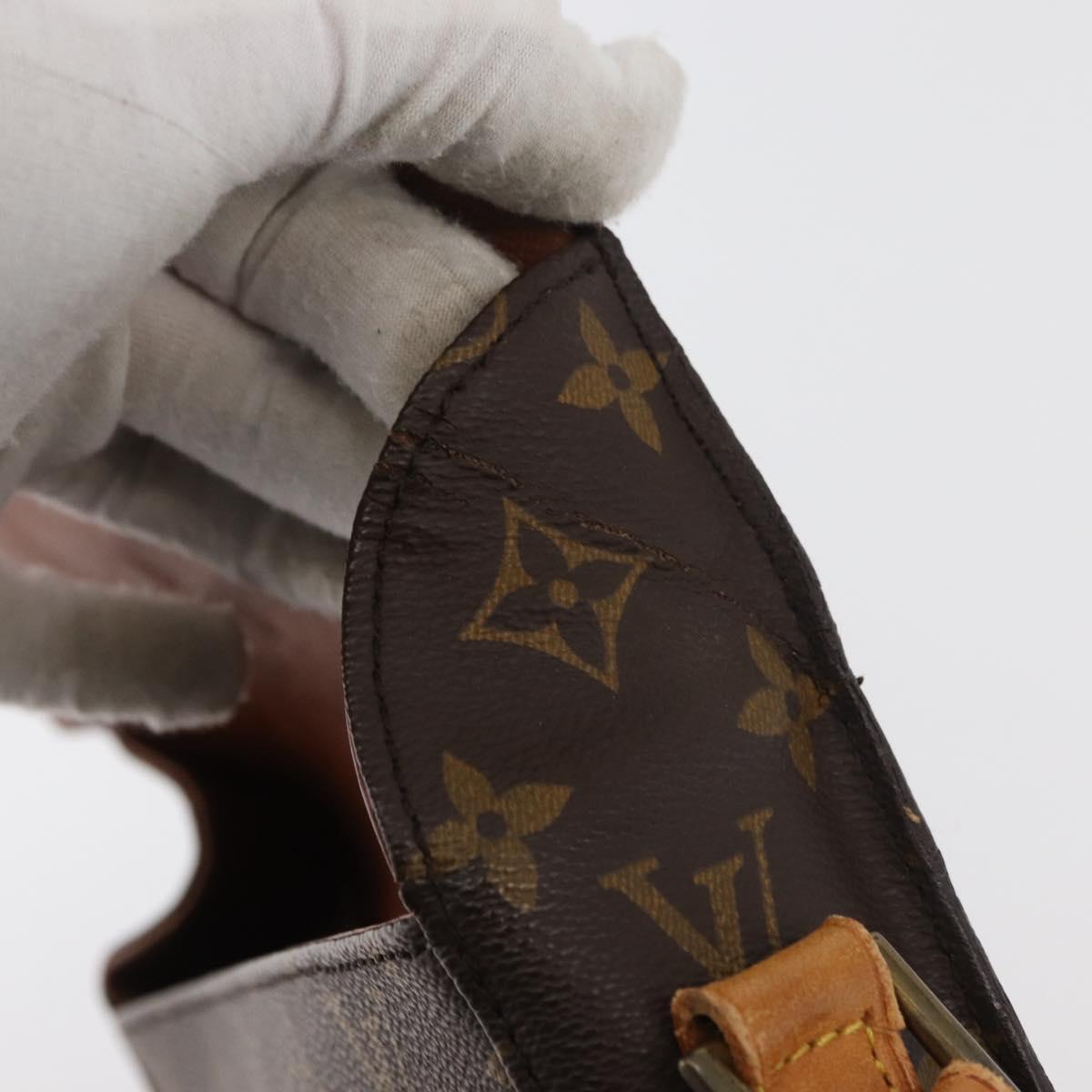 LOUIS VUITTON Monogram Saint Cloud GM Shoulder Bag M51242 LV Auth 176883