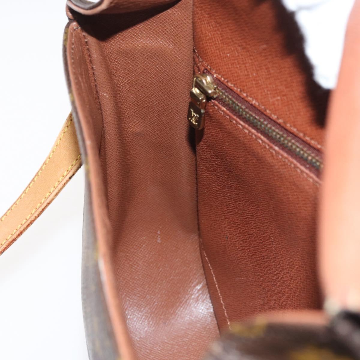 LOUIS VUITTON Monogram Saint Cloud GM Shoulder Bag M51242 LV Auth 176883