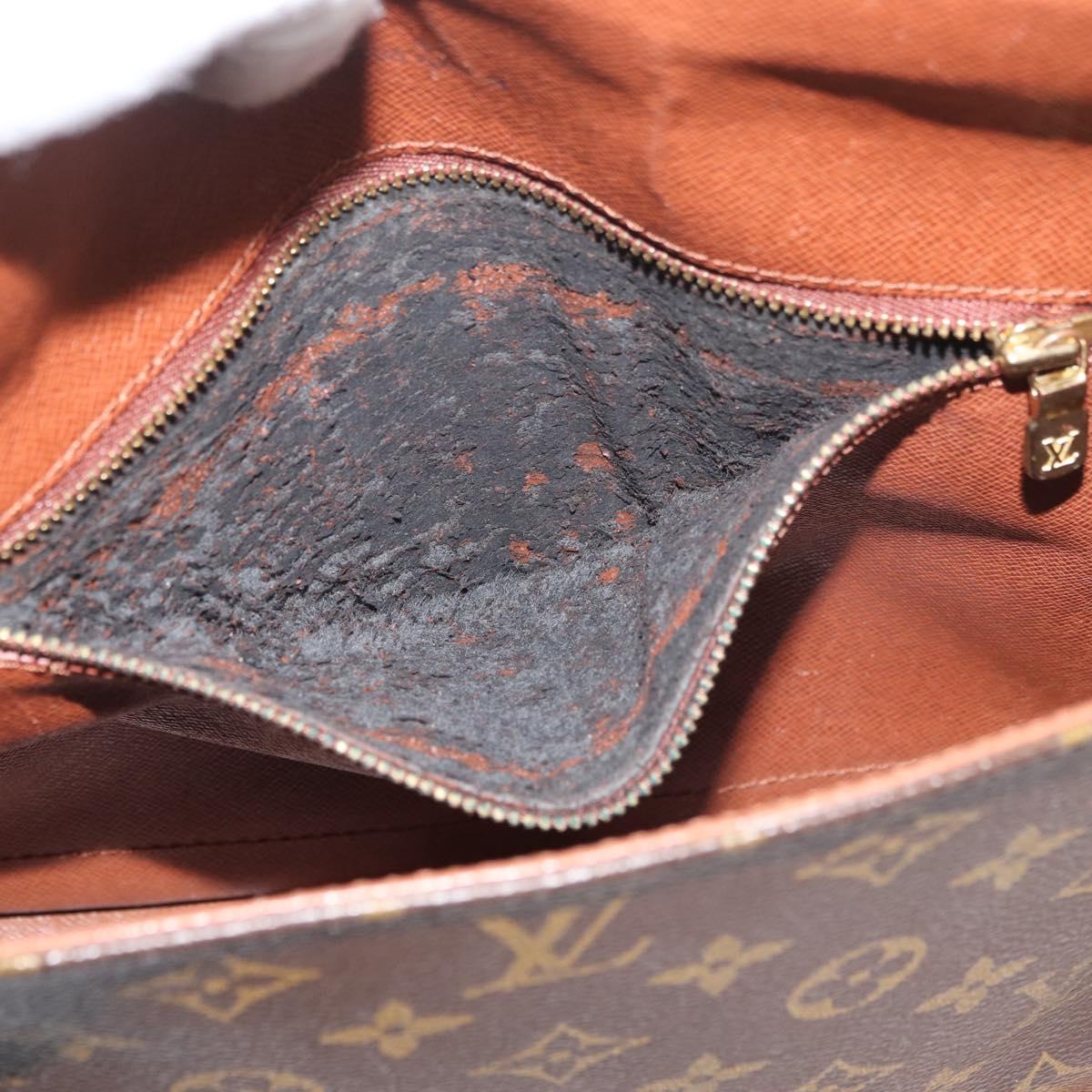 LOUIS VUITTON Monogram Saint Cloud GM Shoulder Bag M51242 LV Auth 176883